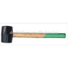 white rubber hammers with wooden handle